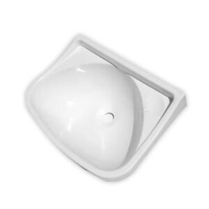 Pia De Lavatório Em Abs Branca - Luconi