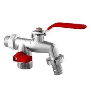 Torneira Esférica P/ Máq. E Tanque 1/2 X 3/4 X 3/4 Zamac - Mirac