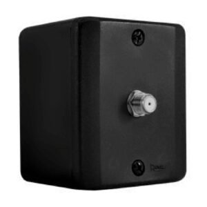 Tomada Telefone Padrão + Modular C/ Placa Linhar Black - Radial