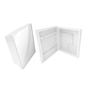 Armário P/ Banheiro C/ Porta Bco - Luconi