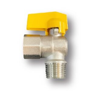 Registro P/ Gas Angular Rosca 1/2X3/8 Bico Mangueira - Mirac