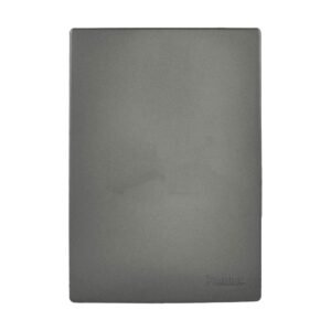 Placa 4X2 Sem Furo Ouro Preto Fosco - Radial