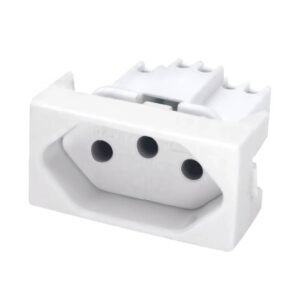 Modulo Tomada 2 Polos+Terra 10A Garfite - Radial