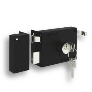 Fechadura Sobrepor Pratice Py Preto - Soprano