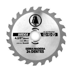 Disco De Corte Madeira 4´´ 3/8 (Serra De Widea) - Pinheiro