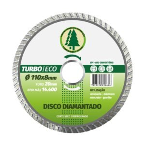 Disco De Corte Turbo 110Xf20X08Mm - Pinheiro