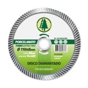 Disco Porcelanato Turbo Extra Fino 110Xf20X08Mm - Pinheiro