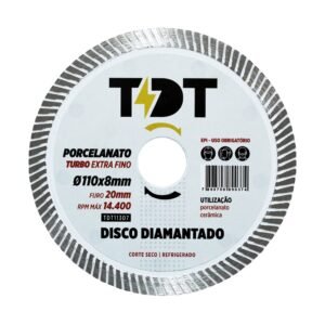 Disco Porcelanato Extra Fino 110Xf20X08Mm - Thundertools