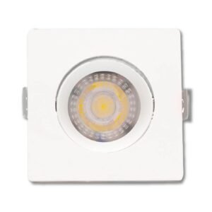 Spot Led Quadrado Embutir 3W 6500K - Spotlight