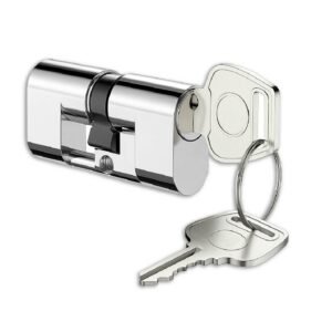 Cilindro 48Mm Py Za/Za Cromado 2 Chaves Alianca - Soprano