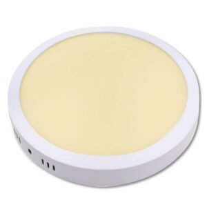 Luminária Sobrepor Redonda 12W Amarela 3.000K - Led Bee